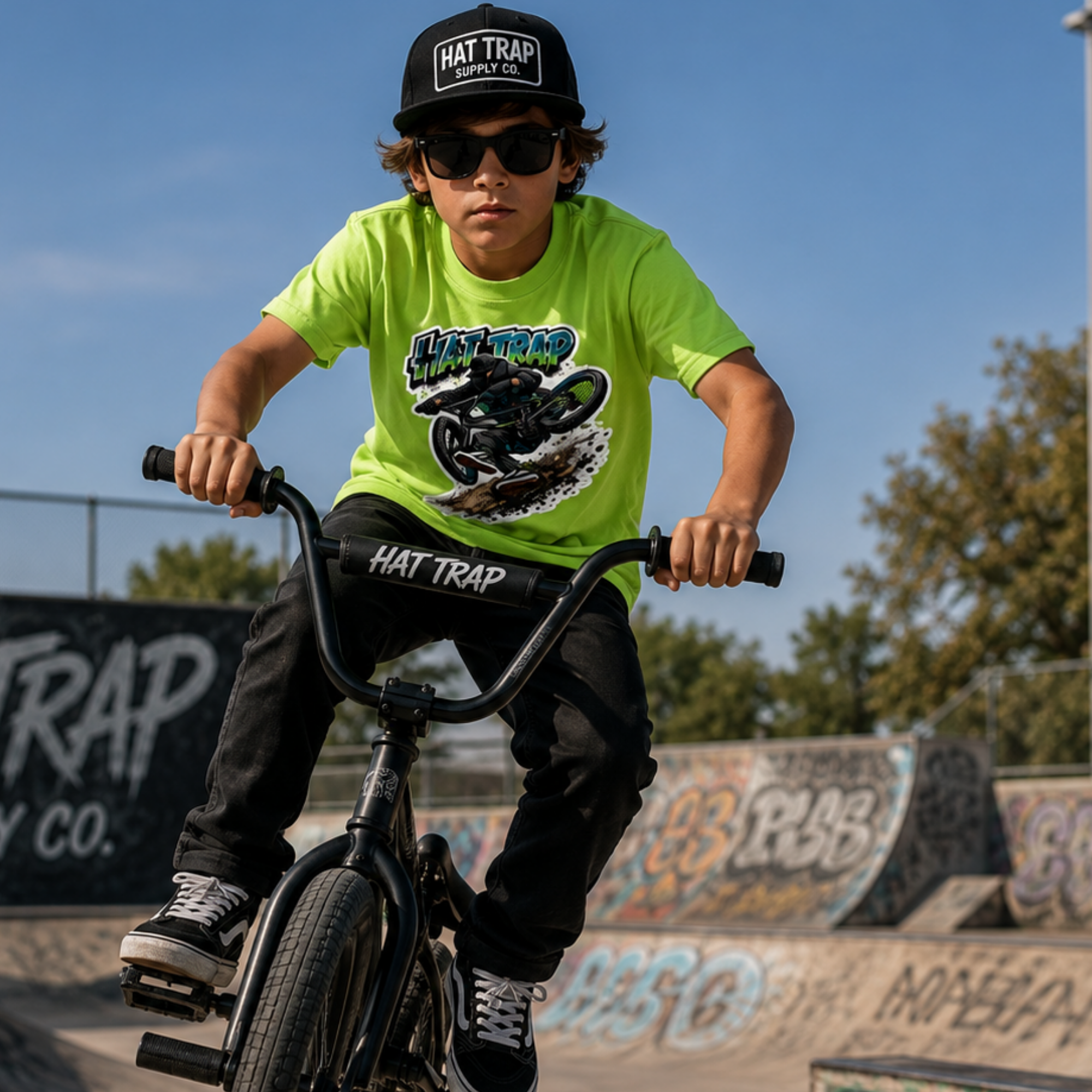 BMX Toxic Green Rider