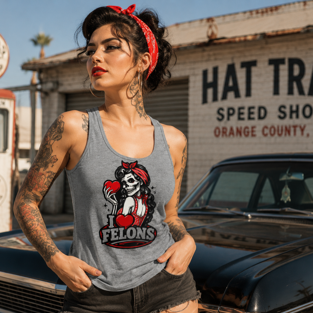 I Love Felons Womens Tank