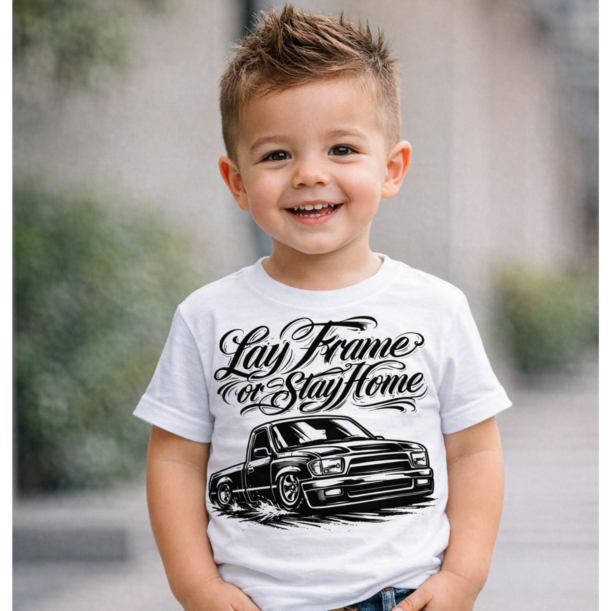 Lay Frame Kids Tee