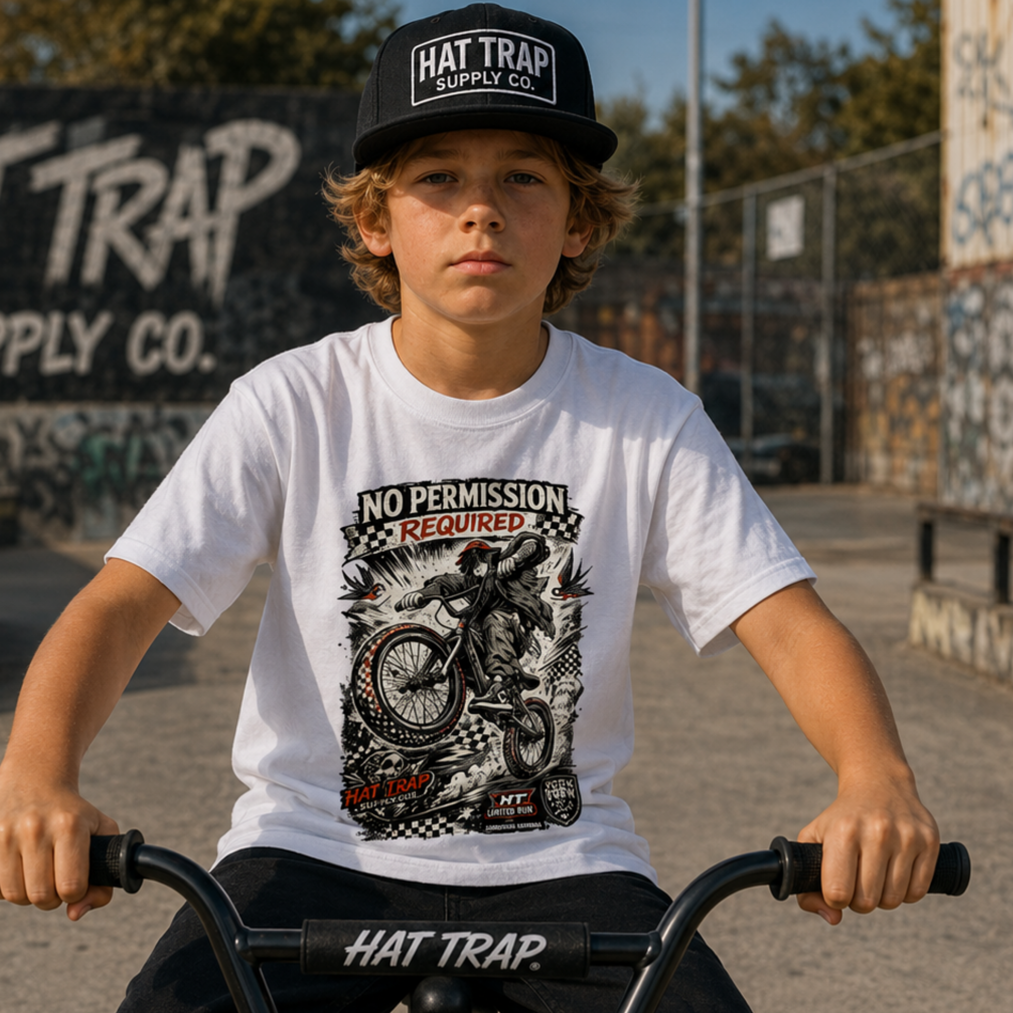 Punk BMX Youth Tee