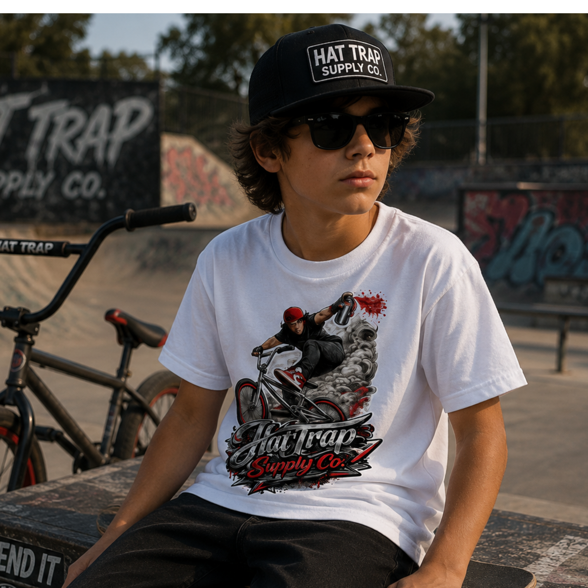 BMX Send It Kids Tee
