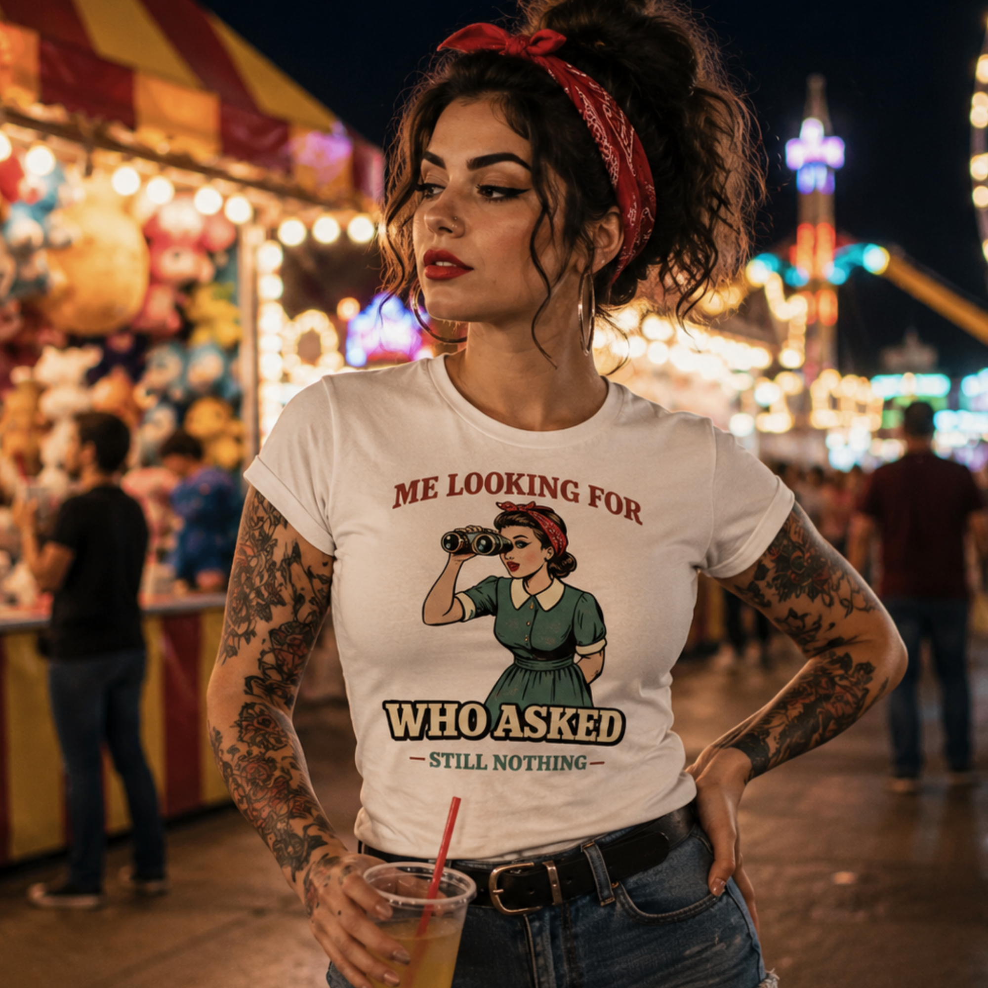 Who Asked Womens Tee