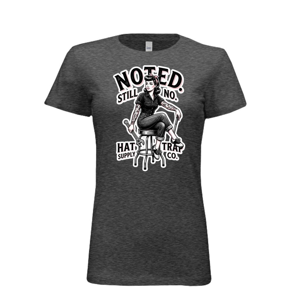 BLACK HEATHER - 6004 - FRONT